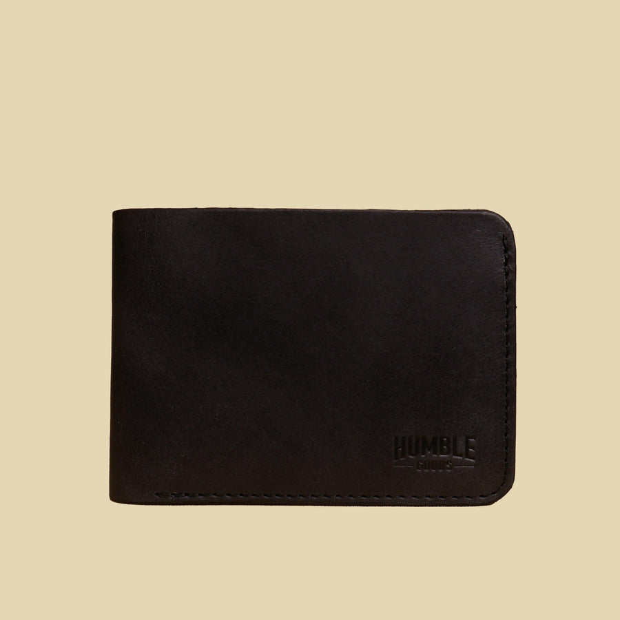 Bifold Wallet | Charcoal Black - Humble Goods