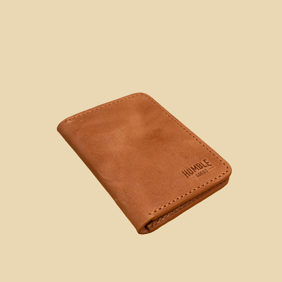 Vertical Card Wallet | Desert Tan - Humble Goods