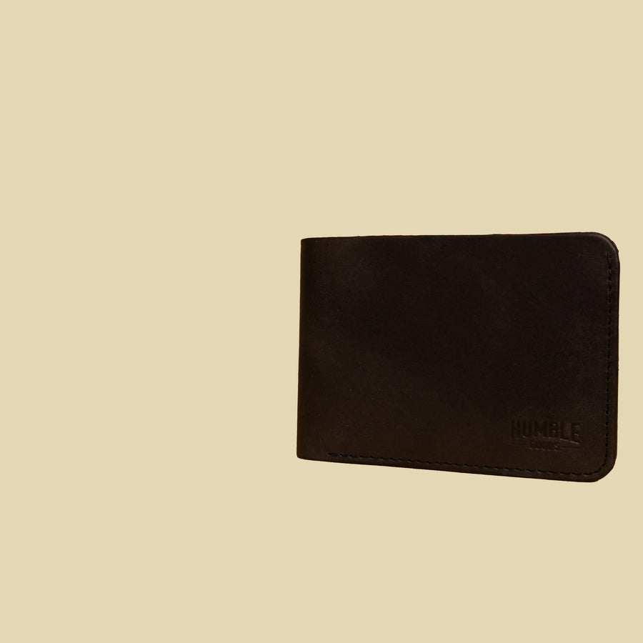 Bifold Wallet | Charcoal Black - Humble Goods