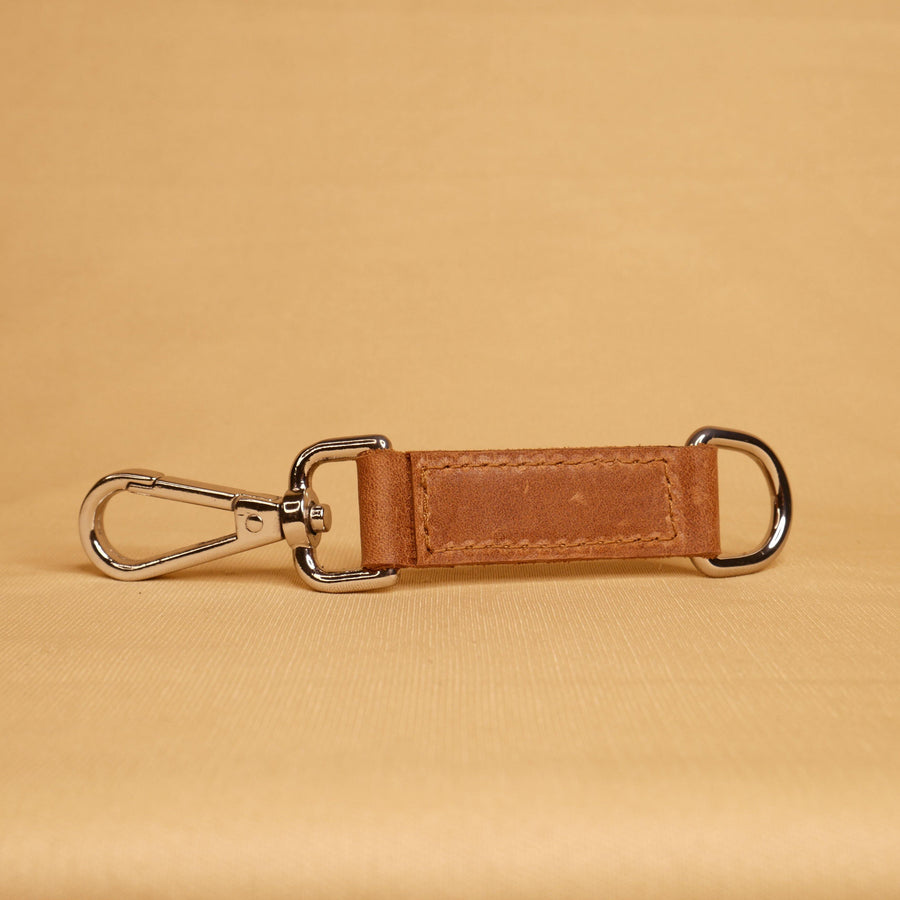 Key Holder Wallet in Oakbark Brown